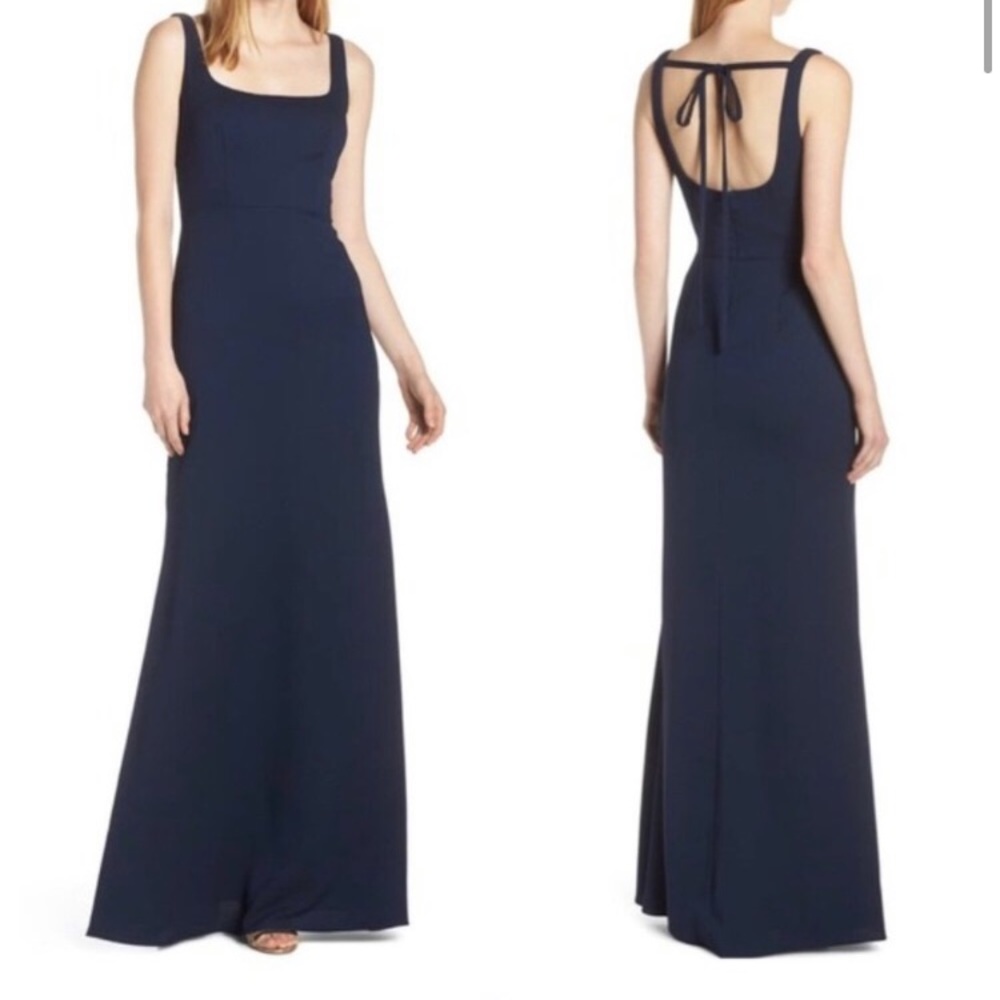 Hayley Paige Navy Dress